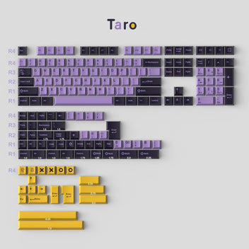 GMK+ Taro Purple OEM Custom Keycap Set - GMK Keycaps