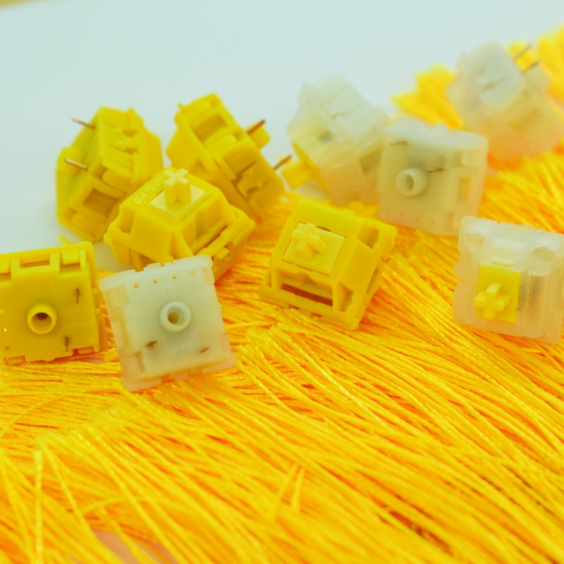 GATERON CAP Yellow Golden Switch