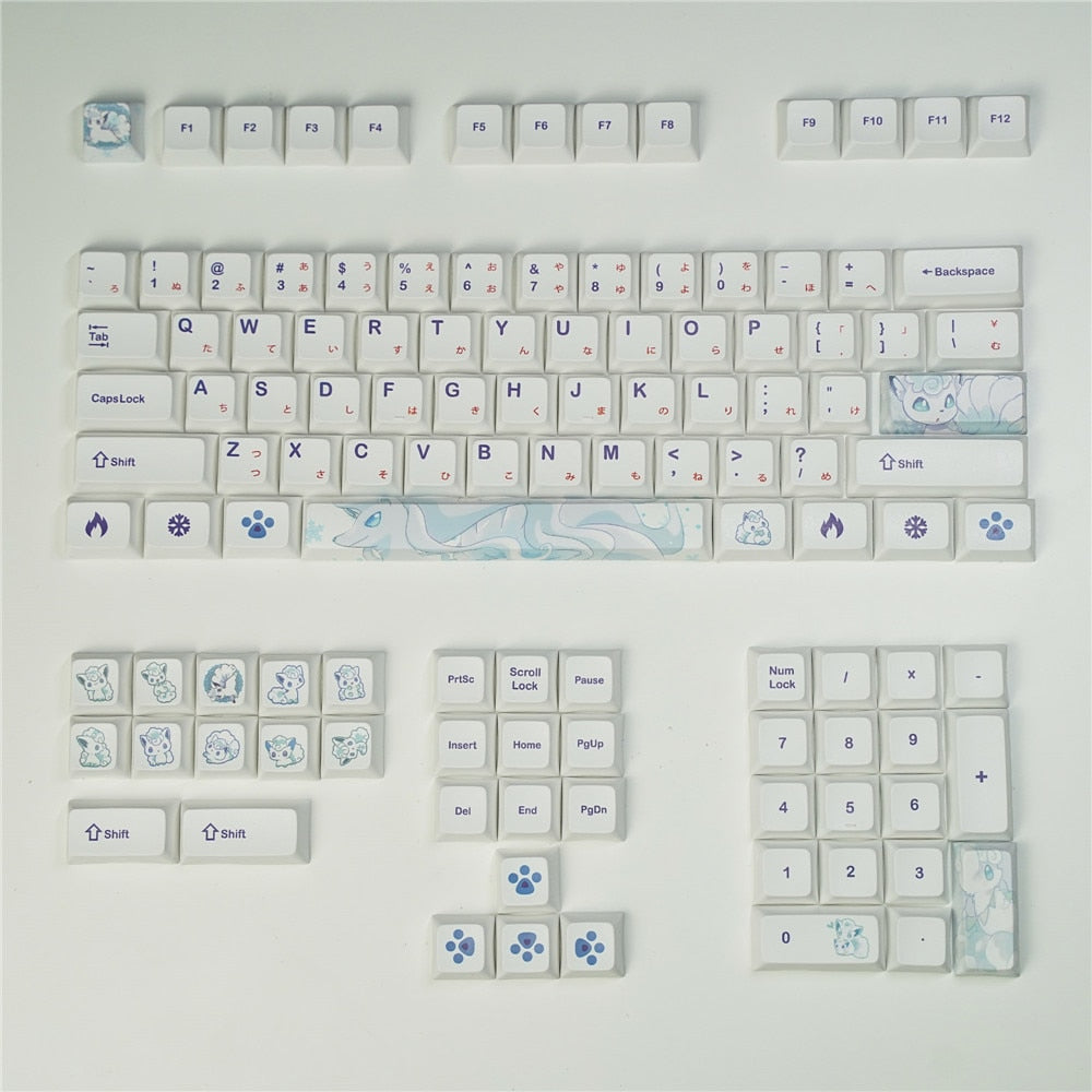 Cartoon Keycaps Set