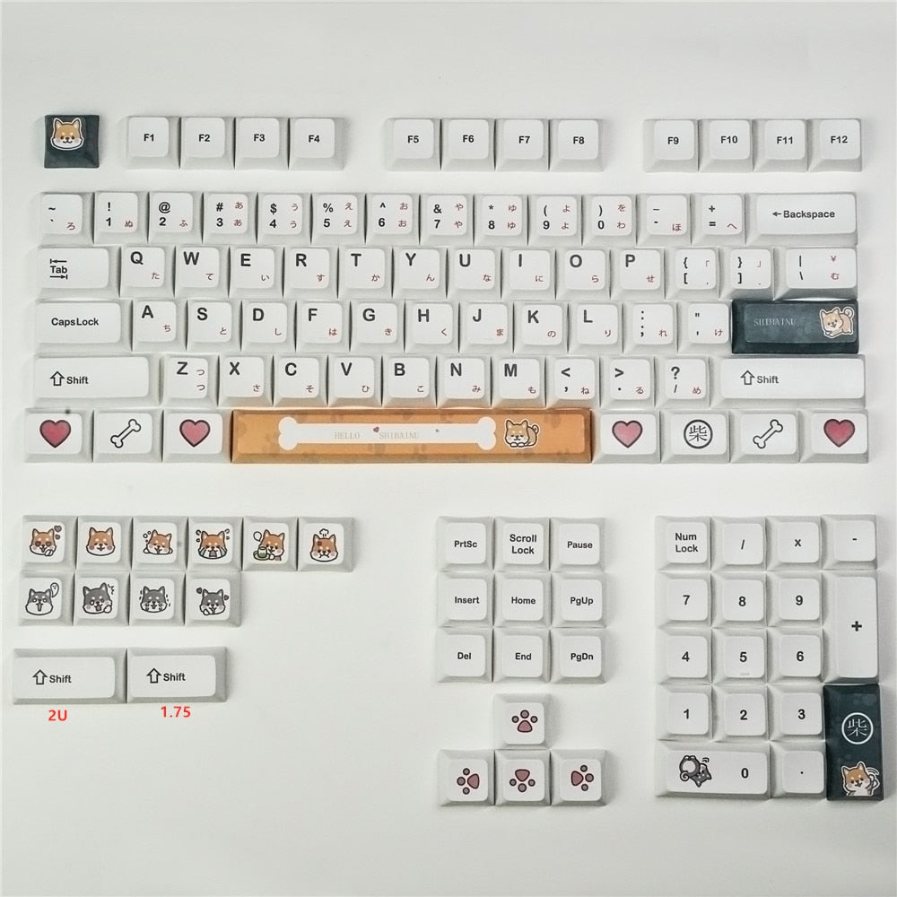 Shiba Inu XDA Keycaps