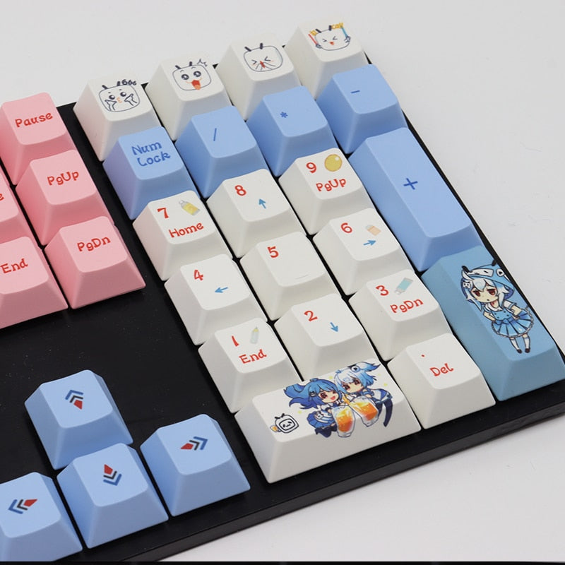 XVX Keycaps 60 Percent, 2nd Generation Japanese Anime Keycap, OEM Profile  PBT Keycaps with Puller for MX Switches Mechanical Keyboard, Cool Keycaps(Color2)  - Newegg.com