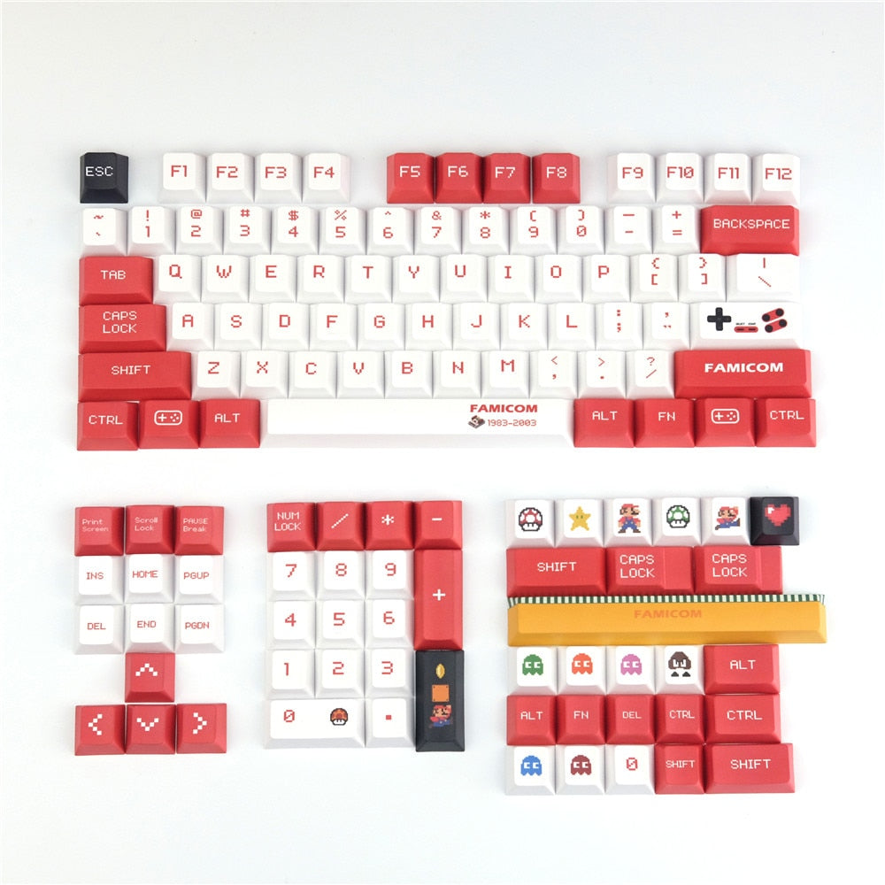 Mario keycap Set