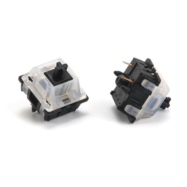 Gateron Switches Milky Top Black Bottom