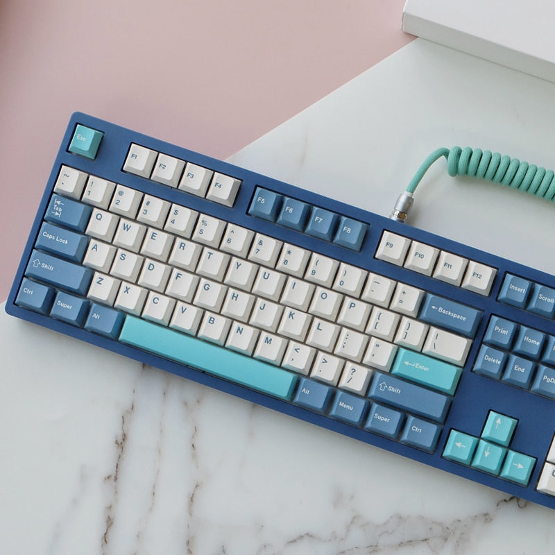 SHOKO Keycaps PBT Keycap for Mechanical Keyboard Cherry mx Switch
