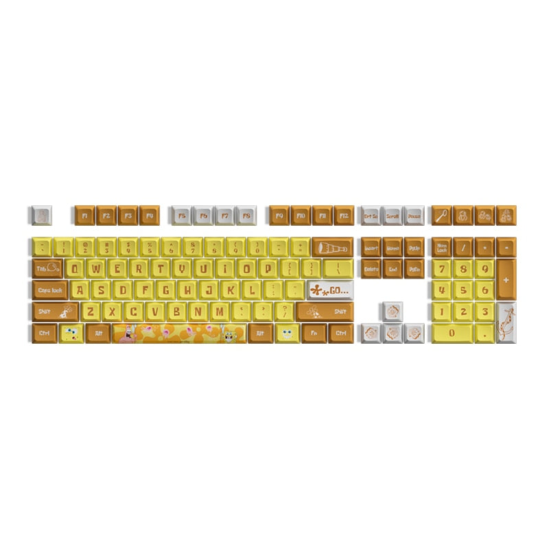 Akko SpongeBob Keycaps