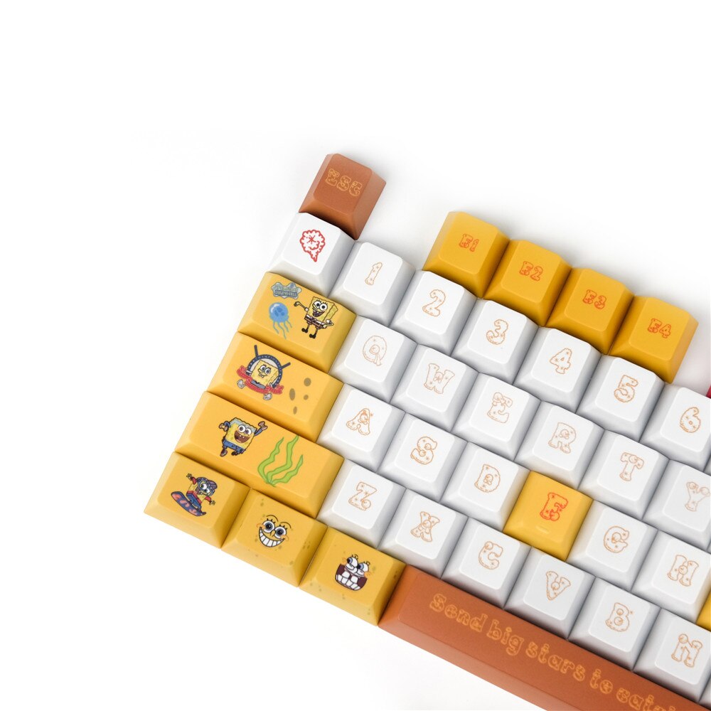 Spongebob Keycaps Set