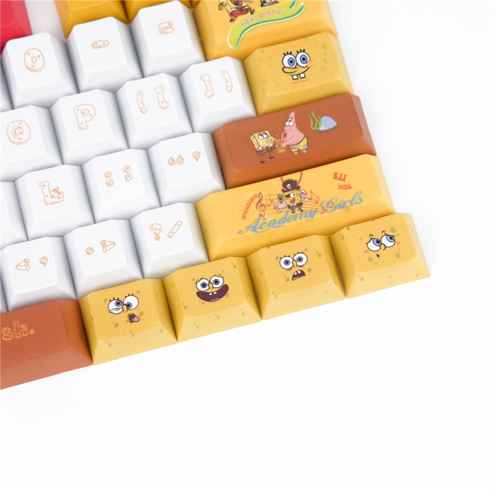 Spongebob Keycaps Set