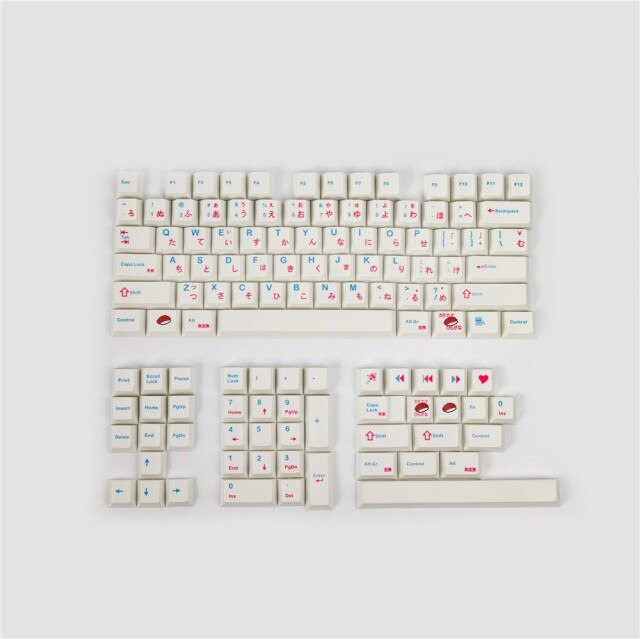 Japanese Sushi Keycaps Set
