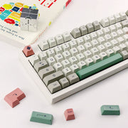 Retro SA 9009 colorway Keycaps
