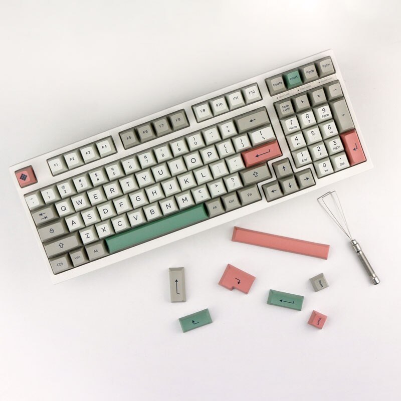 Retro SA 9009 colorway Keycaps