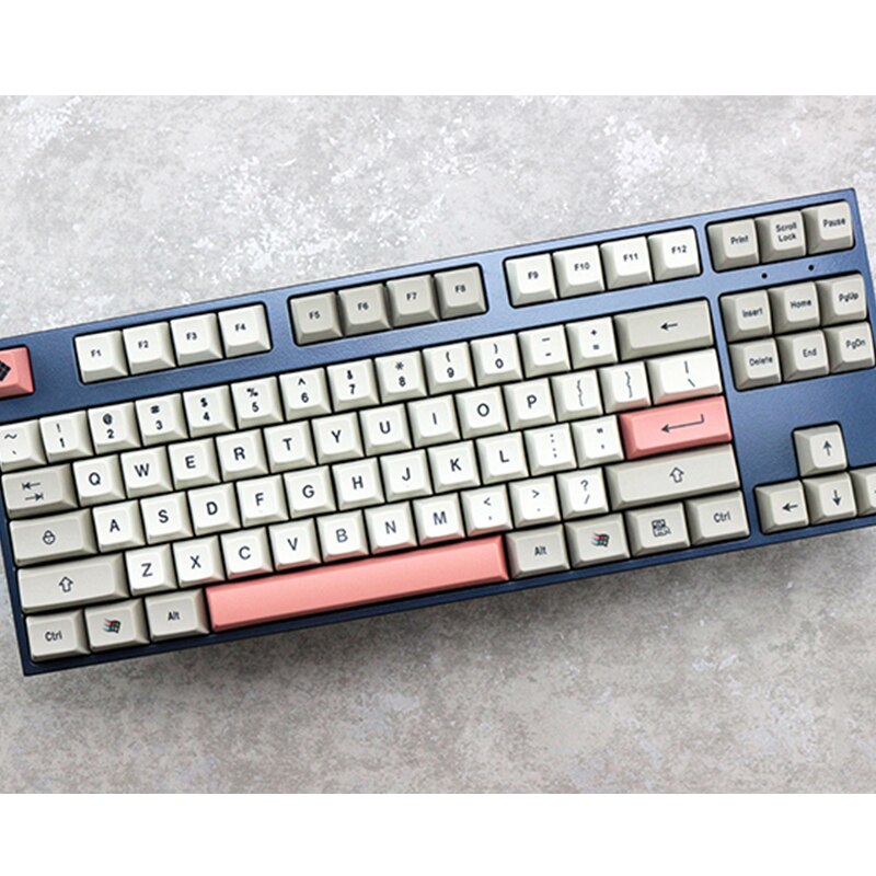 Retro SA 9009 colorway Keycaps