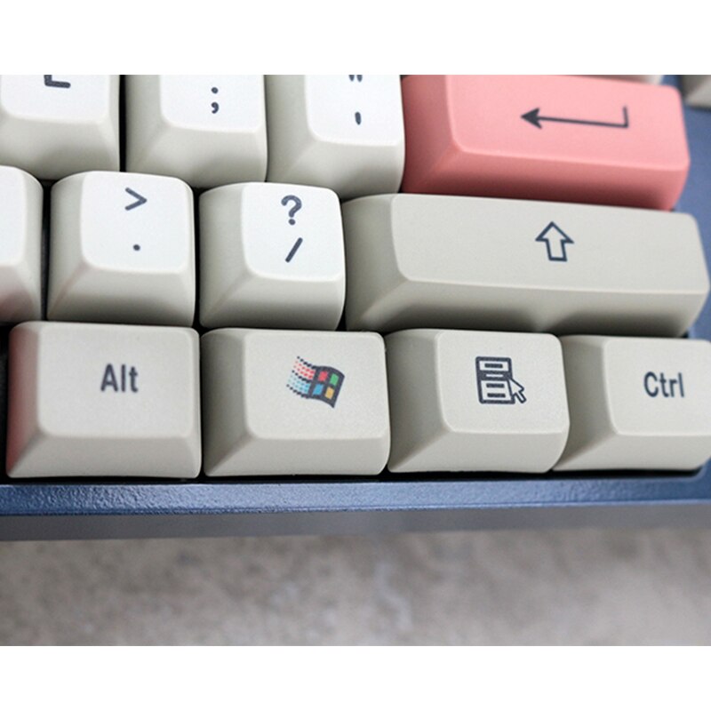Retro SA 9009 colorway Keycaps