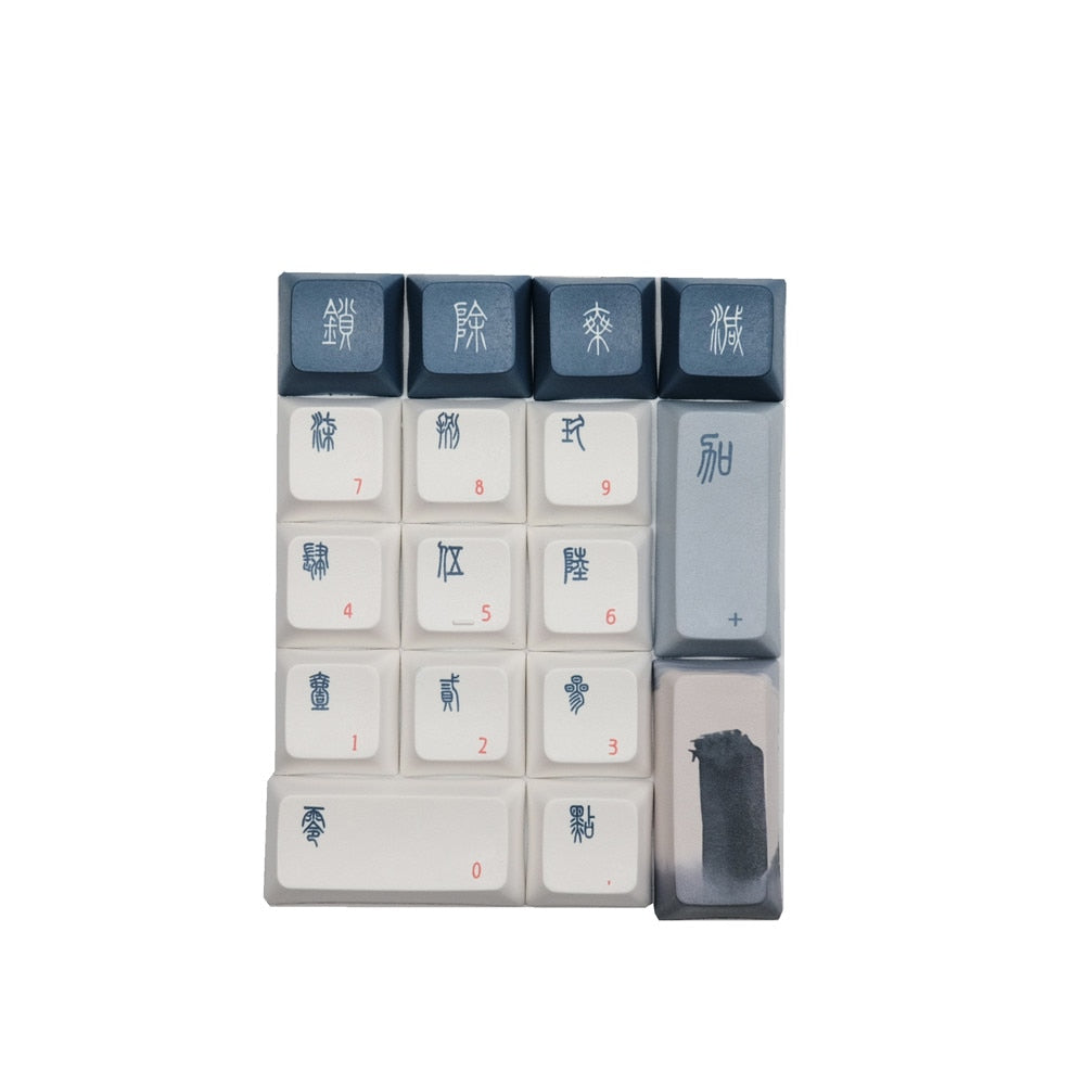DSA Profile  Red-Crowned Crane Keycaps