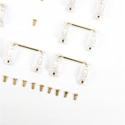 Transparent Gold-Plated Screw Stabilizer