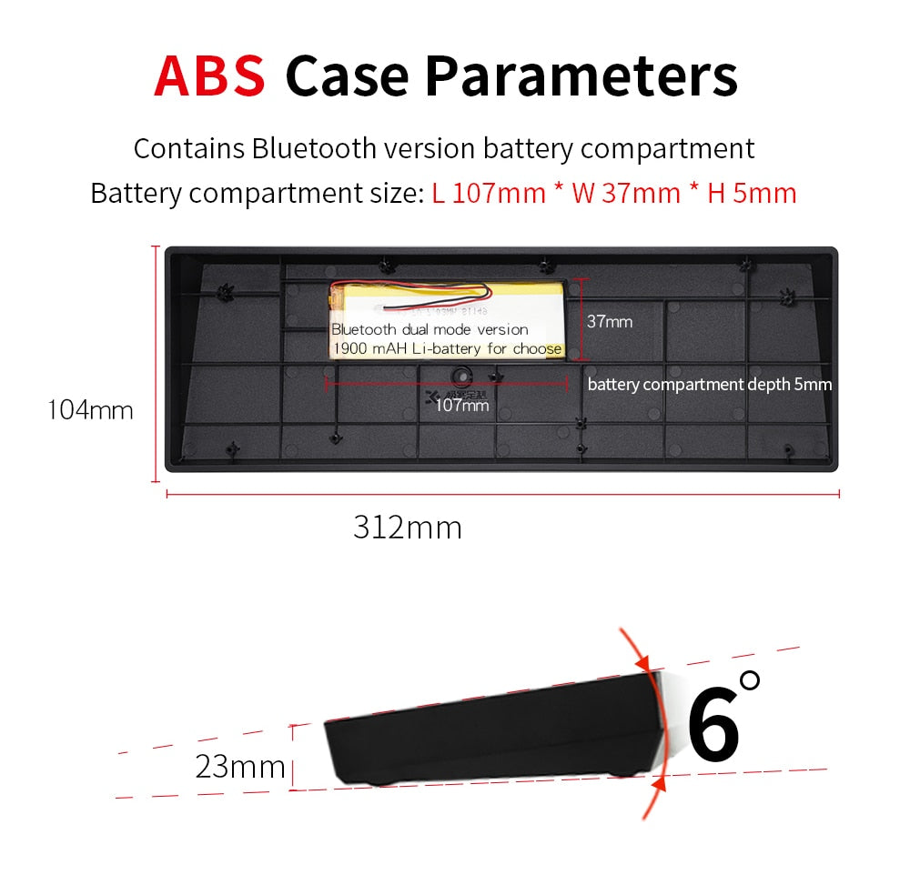 GK68XS Geek Mechanical Keyboard Kit