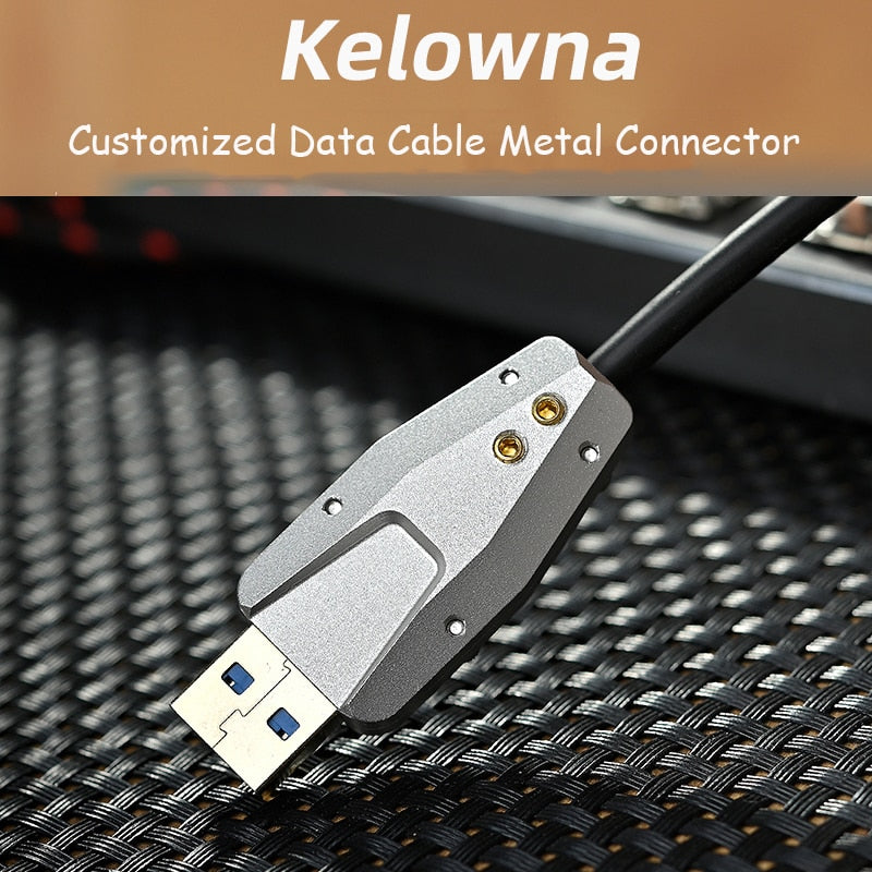 Kelowna Data Cable Metal Connector Plug USB 3.0