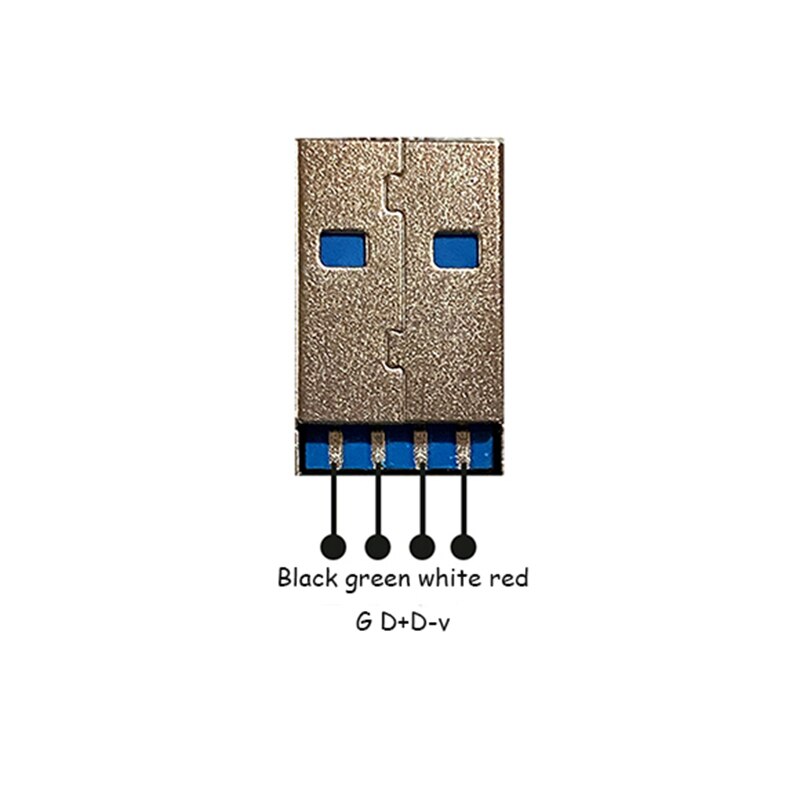 Kelowna Data Cable Metal Connector Plug USB 3.0